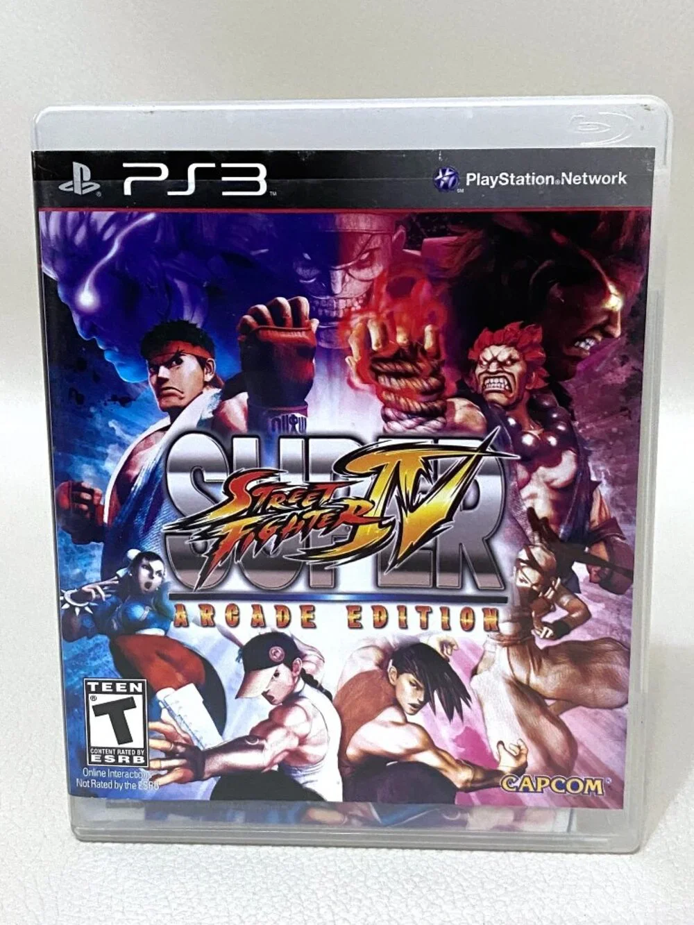 Street Fighter 4 IV Super Arcade Edition PS3 Complete W/ Manual PlayStation 3